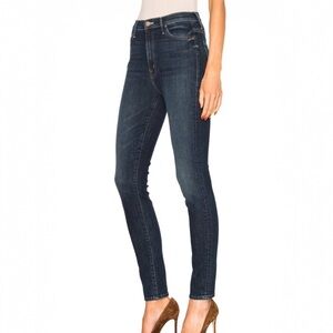 MOTHER Denim Super Swooner Jean in Here Kitty Kitty